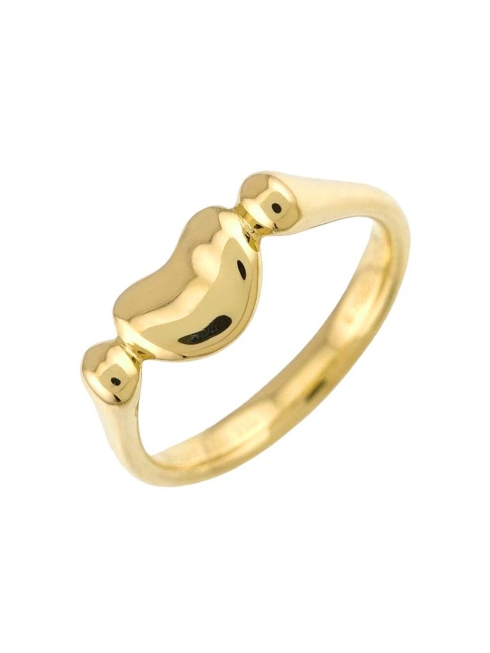 Tiffany & Co Bean Ring 18k Yellow Gold